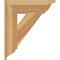 Ekena Millwork Traditional Traditional Rough Sawn Bracket, Western Red Cedar, 6"W x 24"D x 28"H BKT06X24X28TRA01RWR - alternate 2